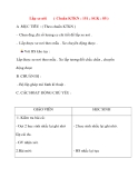 Giáo án môn Kỹ Thuật: Lắp xe nôi (tiết 1)