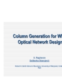 Column Generation: Thiết kế WDM Optical Network, phần 1