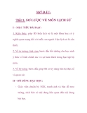 Giáo án lịch sử 6_Tiết 1