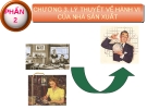  LÝ THUYẾT VỀ HÀNH VI CỦA NHÀ SẢN XUẤT
