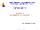 Khí cụ đóng cắt bằng tay trong bài giảng Điện - Điện tử