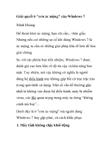 Giải pháp giải quyết 6 cơn ác mộng Windows 7 hiệu quả nhất