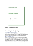 Giáo trình Marketing căn bản Cao Minh Toàn: Tổng hợp kiến thức chuẩn nhất