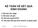 Kế toán kết quả kinh doanh: Hướng dẫn chi tiết và chuẩn nhất