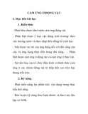 Giáo án môn Sinh: Cảm ứng ở động vật (mới nhất, chuẩn nhất)