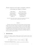 Báo cáo toán học: "Ascent sequences and upper triangular matrices containing non-negative integers"