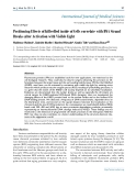 Báo cáo y học: "Positioning Effects of KillerRed inside of Cells correlate with DNA Strand Breaks after Activation with Visible Light"