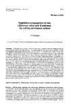 Báo cáo khoa học: "Vegetative propagation of oak (Quercus robur and Q petraea) by cutting and tissue culture"