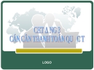 Bài giảng cán cân thanh toán quốc tế chuẩn nhất