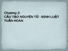 BÀi giảng: Cấu tạo nguyên tử - định luật tuần hoàn
