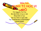 Tổng quan kinh tế vi mô: ĐH Kinh Tế Quốc Dân (NEU)