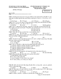 Đề kiểm tra HK1 môn Hóa 12 - THPT DL Nguyễn Bỉnh Khiêm năm 2011