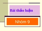 Các phương thức hoạt động kinh doanh quốc tế: Bài thảo luận chi tiết