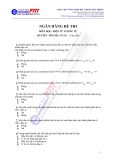 Ngân hàng đề thi Điện tử tương tự ngành điện tử viễn thông: Tổng hợp [Mới nhất]