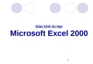 Giáo trình tin học Microsoft Excel [Chuẩn Nhất]