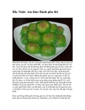 Bắc Ninh- Am thuc Bánh phu thê