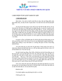 Sản Phẩm Du Lịch: Vấn Đề Cơ Bản và Tính Đặc Thù - 1