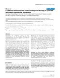 Báo cáo y học: "Combined milrinone and enteral metoprolol therapy in patients with septic myocardial depression"