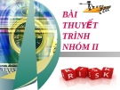 Bài giảng quản trị rủi ro dự án
