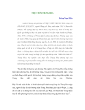 Thực tiễn Trung Hoa: Góc nhìn và phân tích chuyên sâu