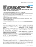 Báo cáo y học: "A clinical evaluation committee assessment of recombinant human tissue factor pathway inhibitor (tifacogin) in patients with severe community-acquired pneumonia"