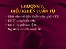 Điều khiển tuần tự: Kinh nghiệm và hướng dẫn chi tiết