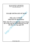 Tài liệu hướng dẫn sử dụng Phần mềm LUSMAPS