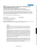 Báo cáo y học: "Gene expression analysis of nuclear factor I-A deficient mice indicates delayed brain maturation"