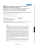 Báo cáo y học: "GSMN-TB: a web-based genome-scale network model of Mycobacterium tuberculosis metabolism"