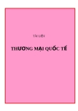Tài liệu thương mại quốc tế: Tổng hợp đầy đủ nhất
