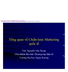 Tổng quan về chiến lược marketing