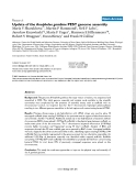 Báo cáo y học: "Update of the Anopheles gambiae PEST genome assembly"