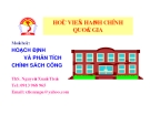 NHẬN ĐỊNH CHUNG VỀ CHÍNH SÁCH