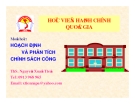 PHÂN TÍCH TÍNH HỆ THỐNG CỦA CHÍNH SÁCH CÔNG