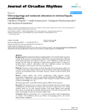 Báo cáo y học: "Chronotypology and melatonin alterations in minimal hepatic encephalopathy"