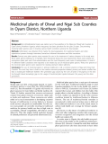 Báo cáo y học: "Medicinal plants of Otwal and Ngai Sub Counties in Oyam District, Northern Uganda"