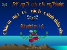 Giáo án điện tử Lịch sử lớp 5: Bác Hồ đọc Tuyên ngôn Độc lập (hay nhất)