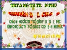 Giáo án điện tử môn lịch sử tiểu học: Chuyên đề lịch sử lớp 5 (mới nhất)