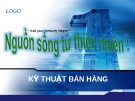 Kỹ thuật bán hàng: Bài thảo luận chi tiết