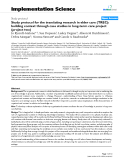 Báo cáo y học: Study protocol for the translating research in elder care (TREC): building context through case studies in long-term care project (project two)