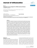 Báo cáo y học: " Early Changes in ion transport in inflammatory disease"