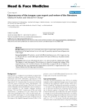 báo cáo khoa học:"  Liposarcoma of the tongue: case report and review of the literature"