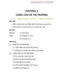 Chương 2: Cung, cầu và thị trường