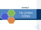 Tài chính công: Bài giảng tài chính tiền tệ - Chương 3