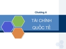 Tài chính quốc tế: Bài giảng tài chính tiền tệ - Chương 8