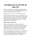 Giải pháp cho trẻ sứt môi, hở hàm ếch