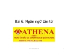 Ngôn ngữ tân từ: Bài 6 (Hướng dẫn chi tiết)