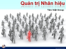 Personal Branding: Xây dựng thương hiệu cá nhân hiệu quả, nổi bật