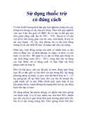 Sử dụng thuốc trừ cỏ đúng cách