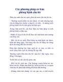 Các phương pháp cơ bản phòng bệnh cho bò